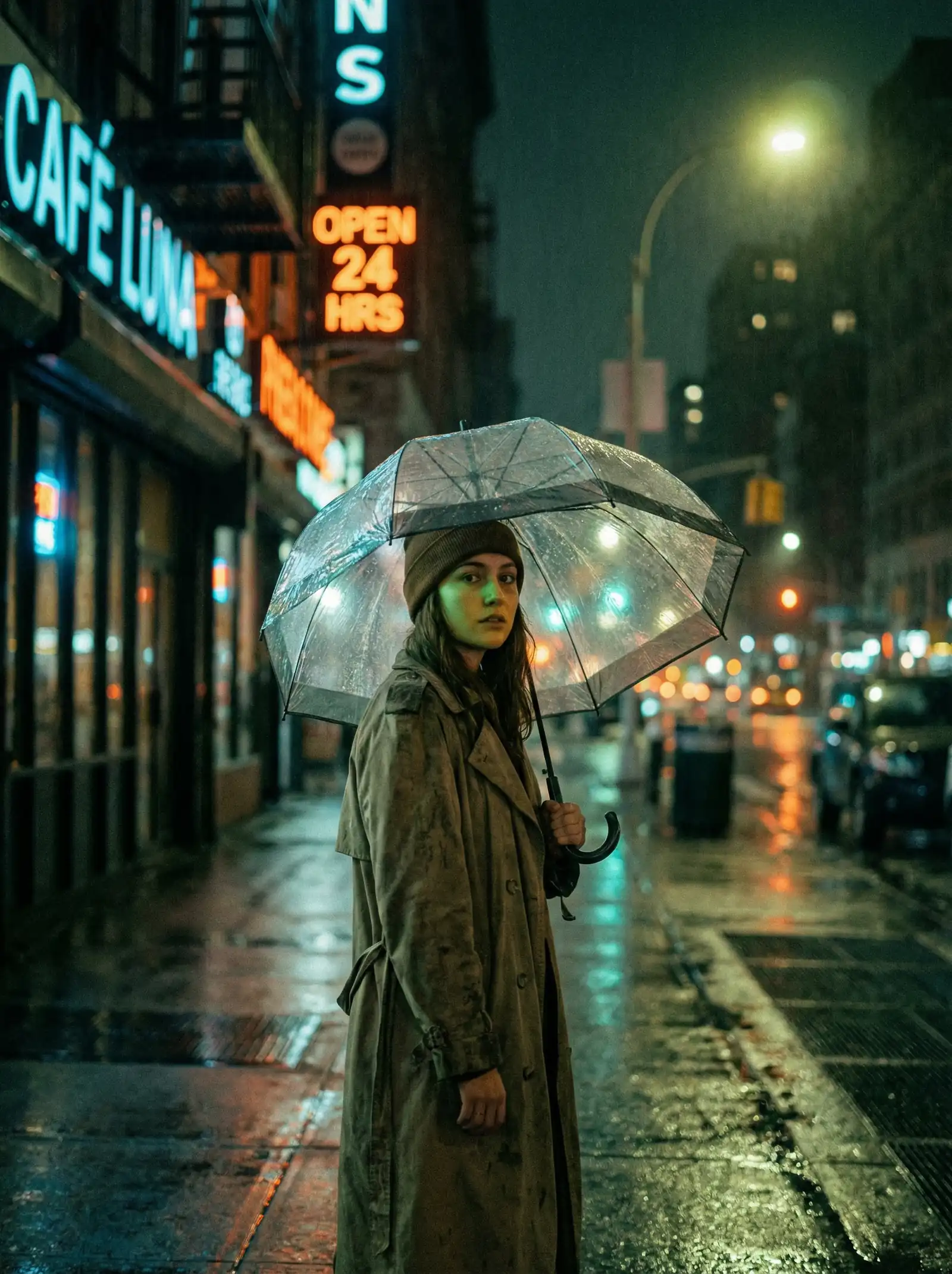 抖奶 本周佳作 - 雨夜独行